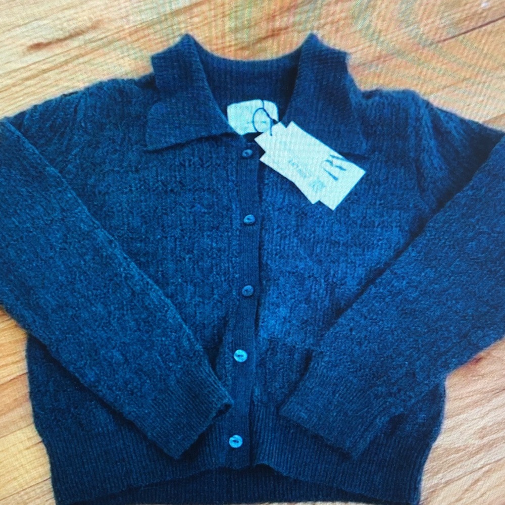 Zara Dark Blue Women's Cardigan